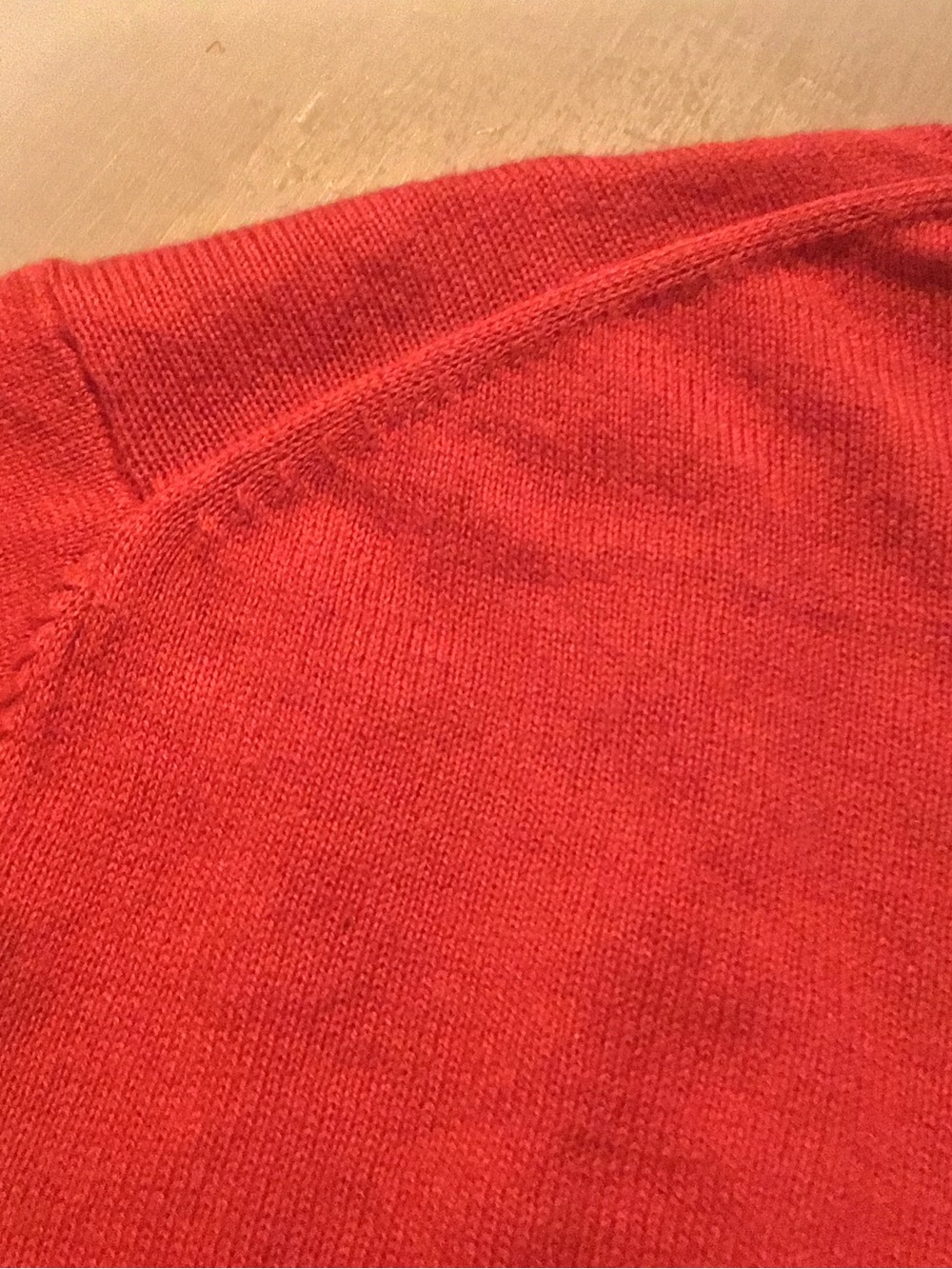 Banana Republic Scoop Neck Tee in Coral Red - Picture 10 of 14